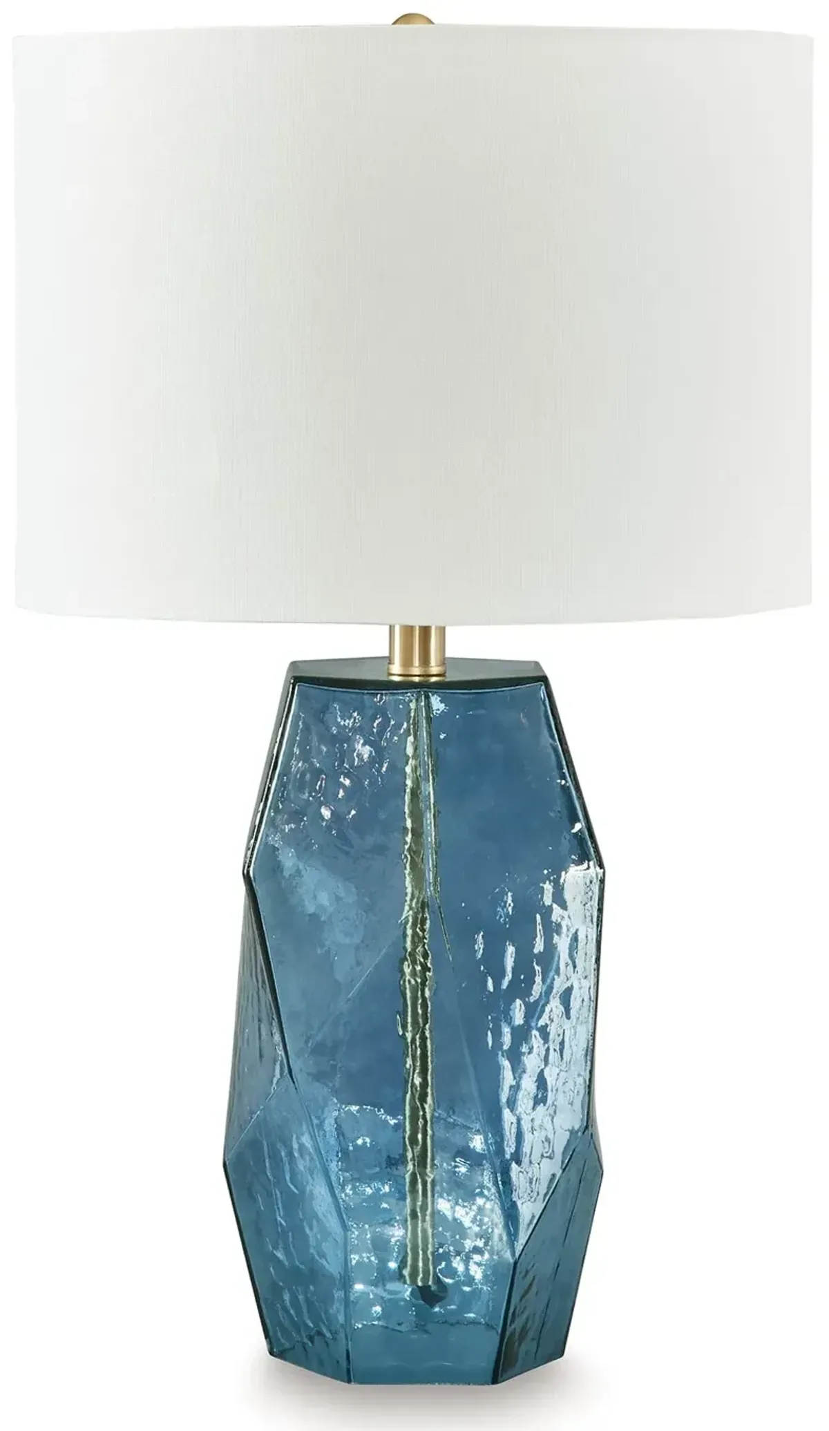 Tallow - Blue - Glass Table Lamp