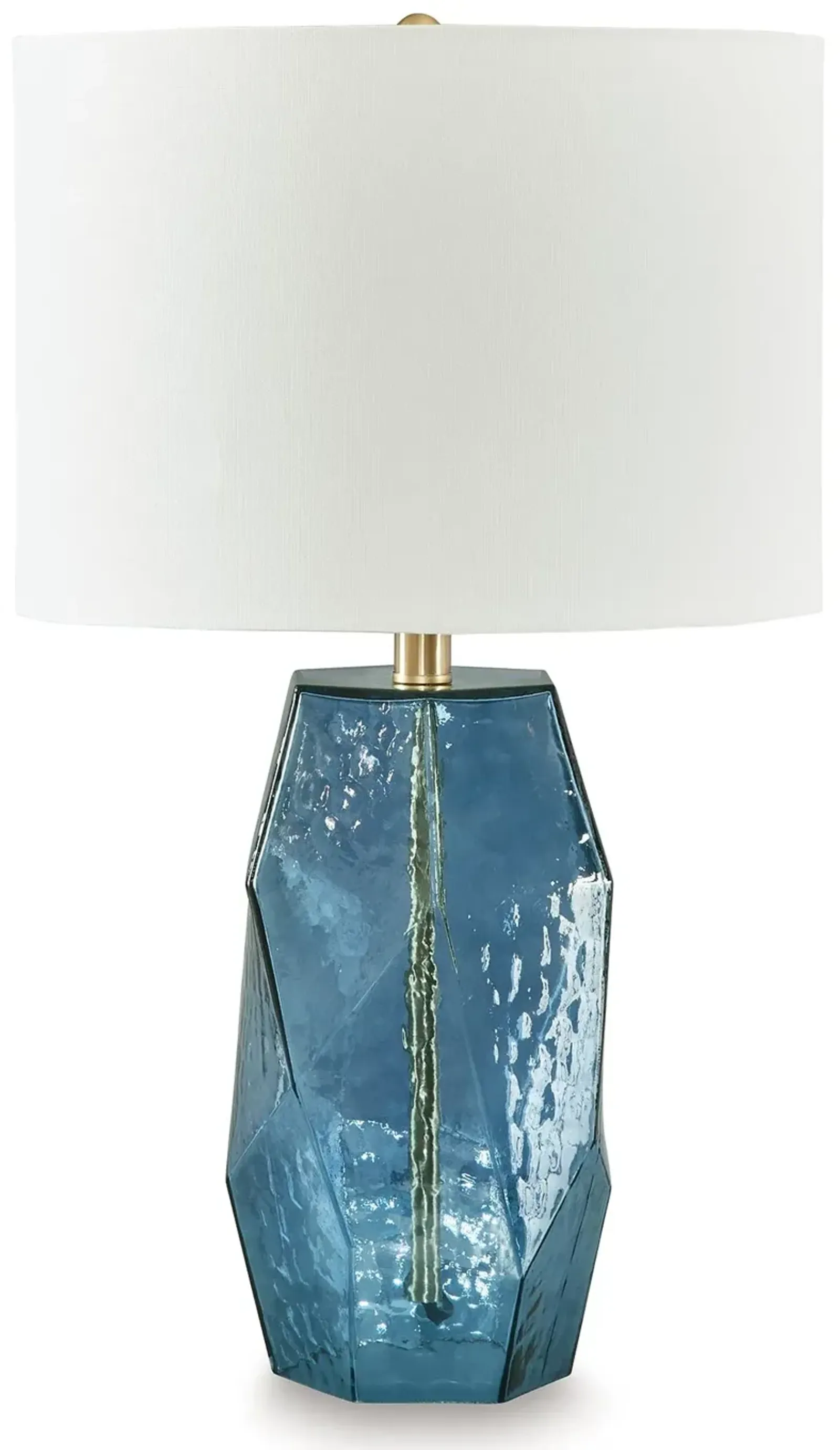 Tallow - Blue - Glass Table Lamp