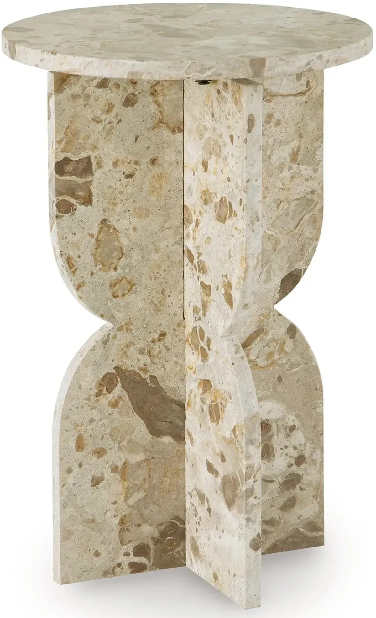 Treygan - Accent Table - Beige