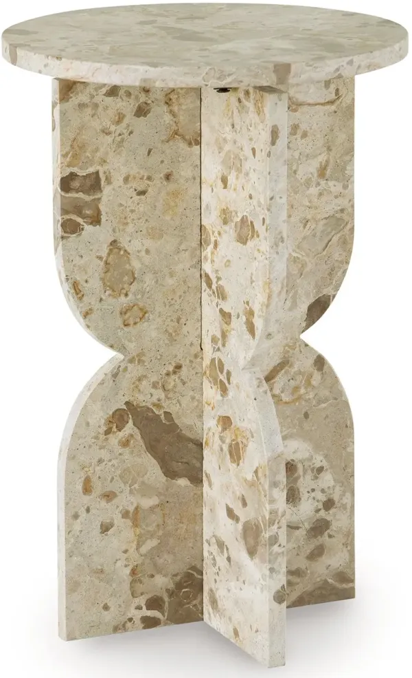 Treygan - Accent Table - Beige