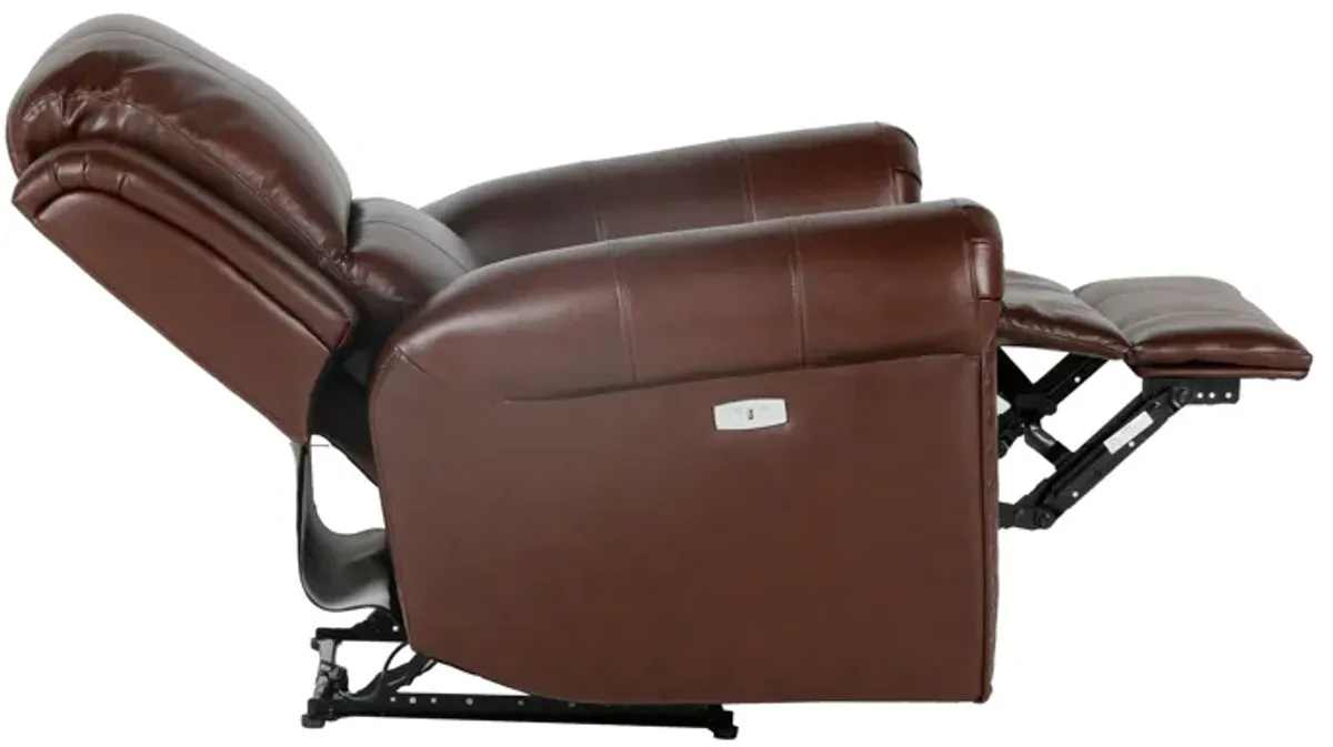 Power Recliner Chair- Top Grain Leather