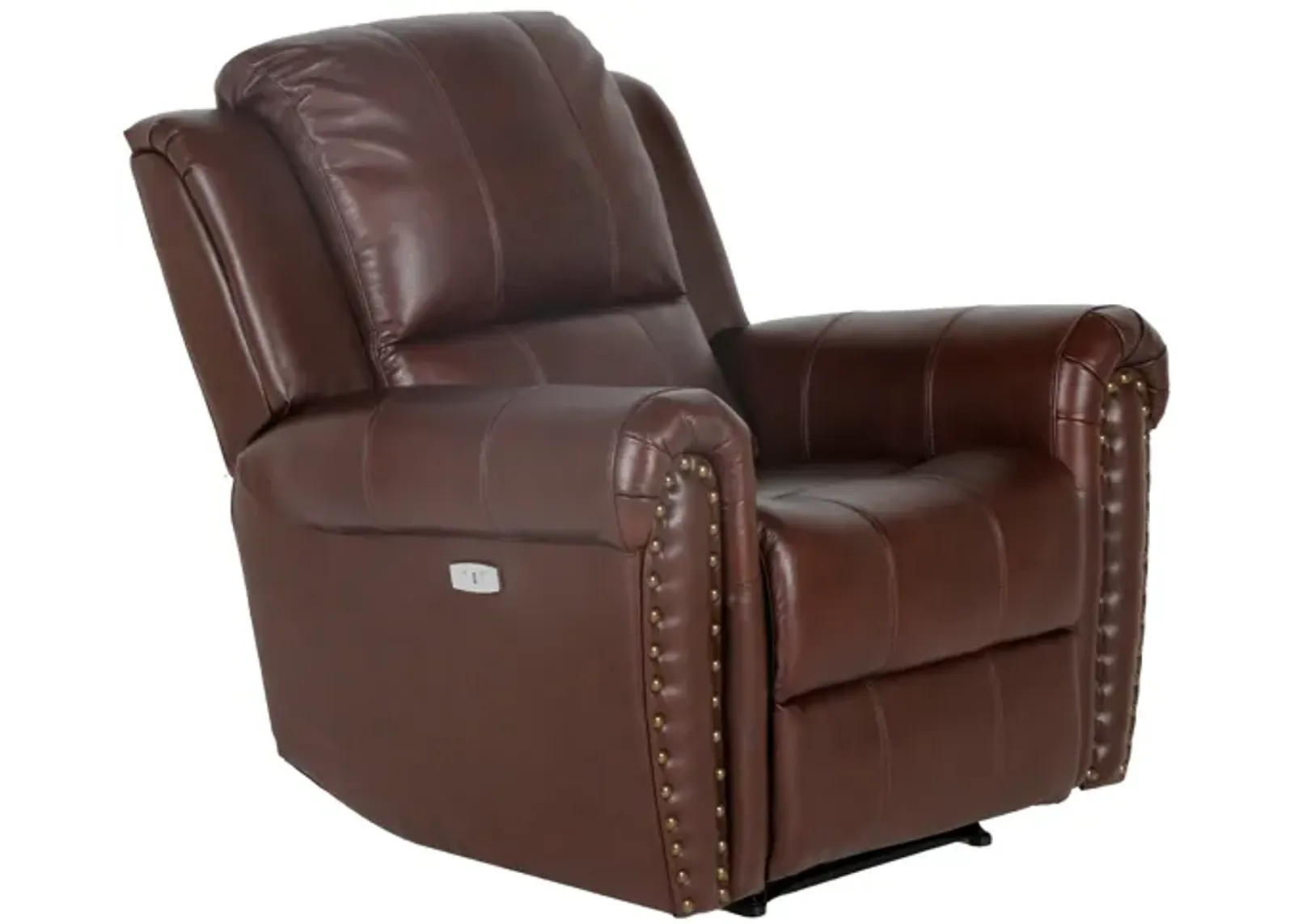 Power Recliner Chair- Top Grain Leather