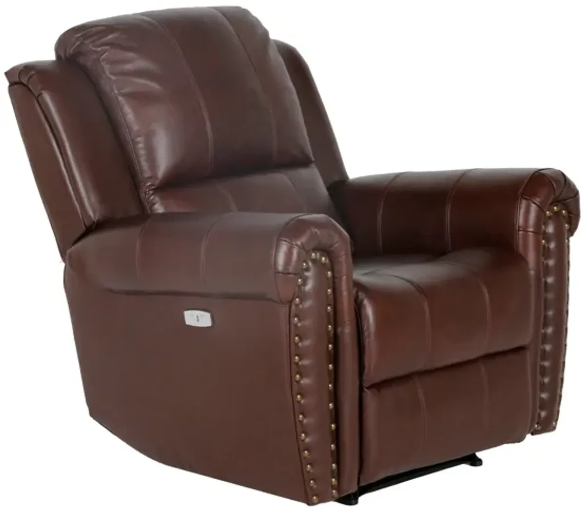 Power Recliner Chair- Top Grain Leather