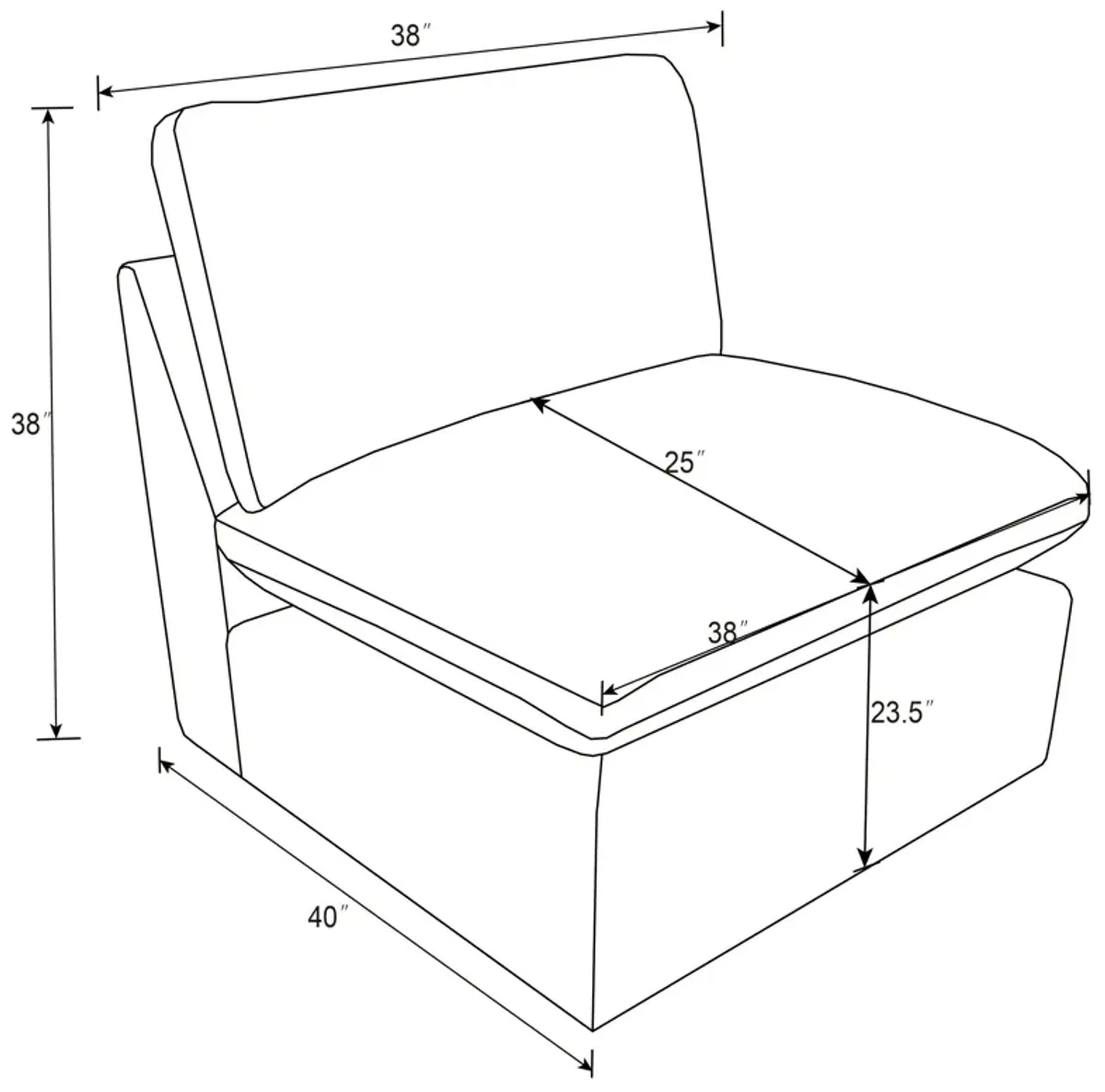 Collins - Modular Power Sofa