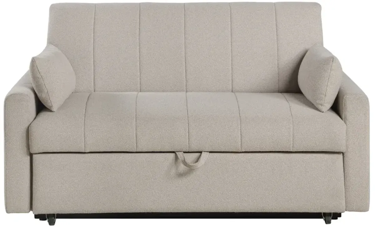 Portland - Boucle Upholstered Sleeper Sofa Bed