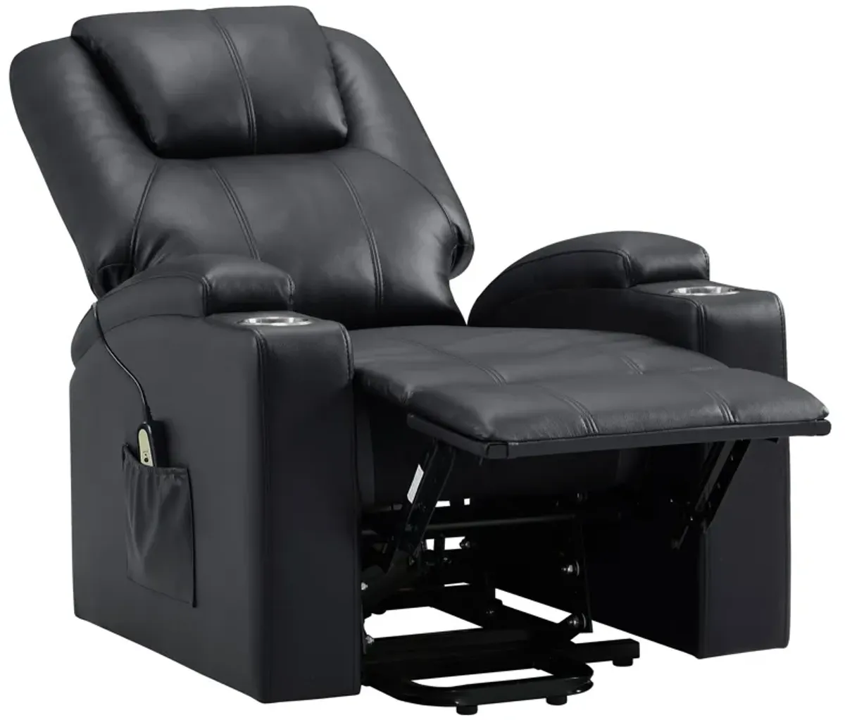 Armstrong - Upholstered Power Lift Massage Recliner