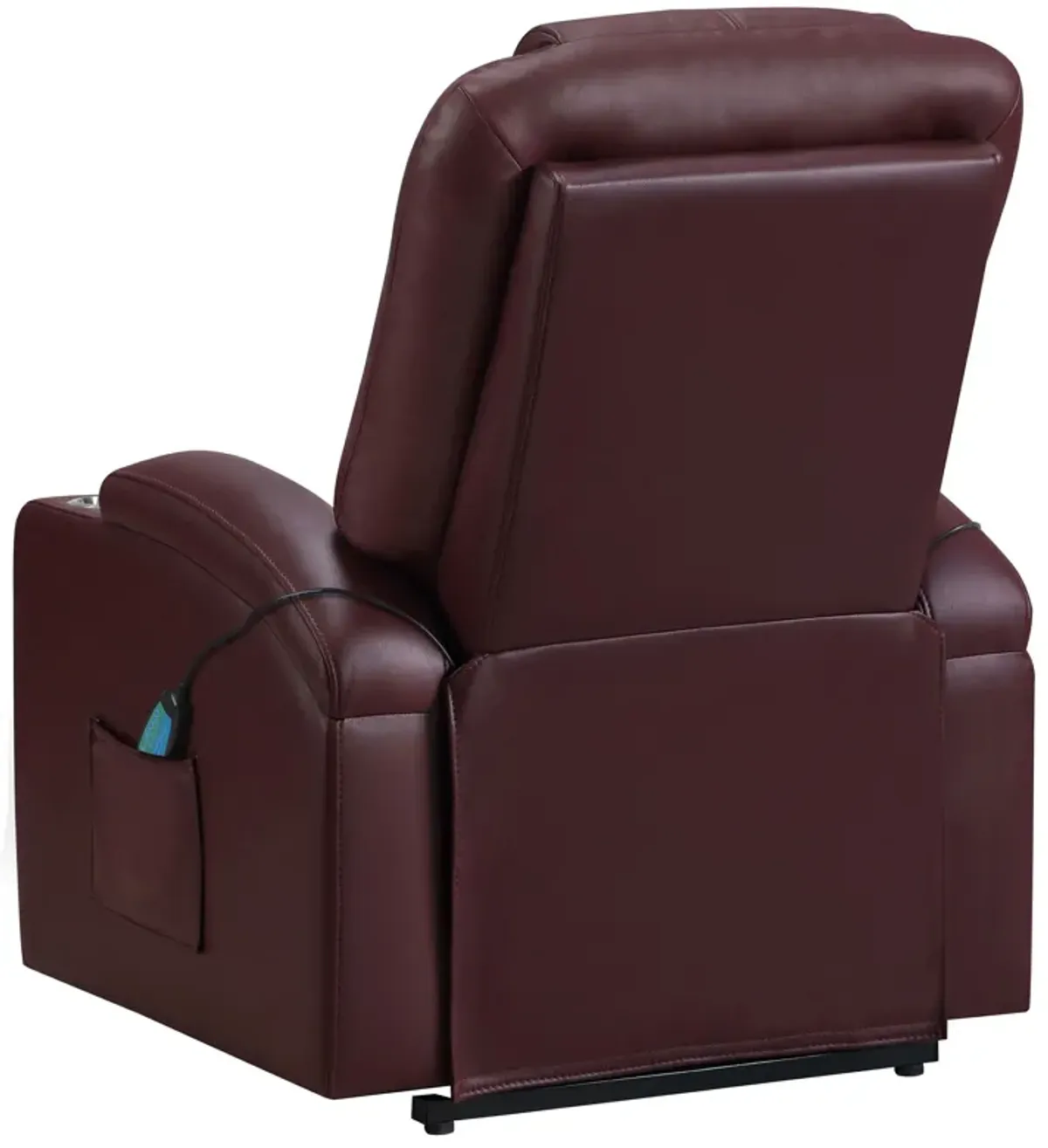 Armstrong - Upholstered Power Lift Massage Recliner