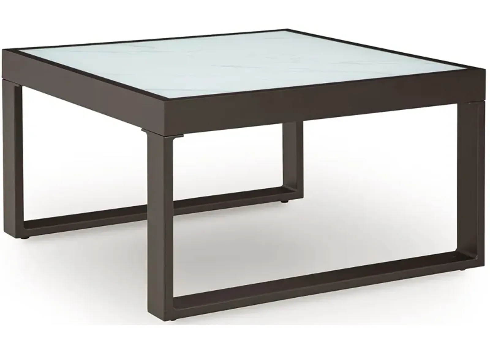 Beachloft - Black / Gray - Square Cocktail Table