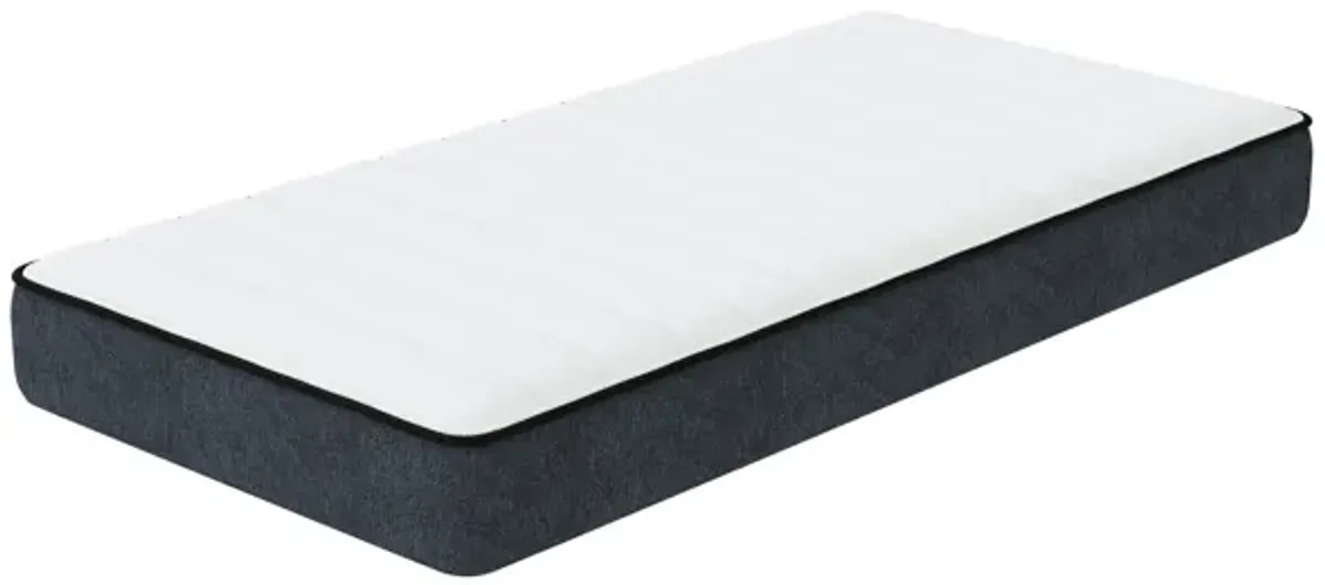 Foam mattress with built in bunkie board for trundle and bunk beds