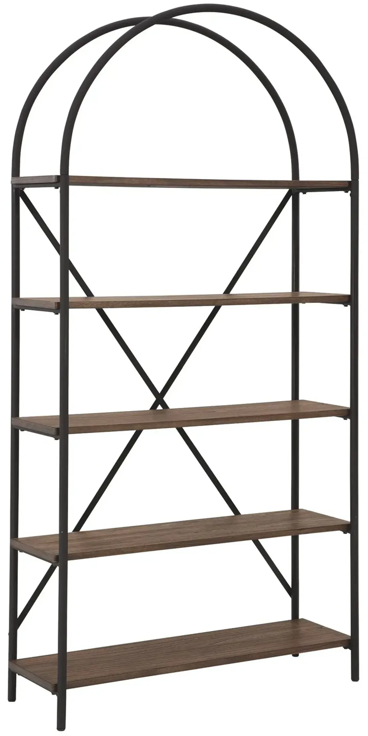 Galtbury - Bookcase - Brown / Black