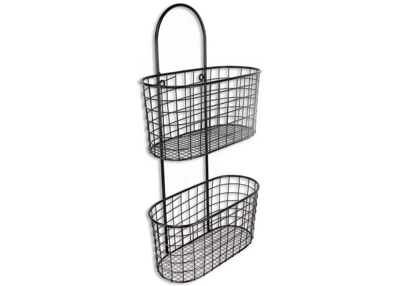 Metal Wire Hanging Storage - Black