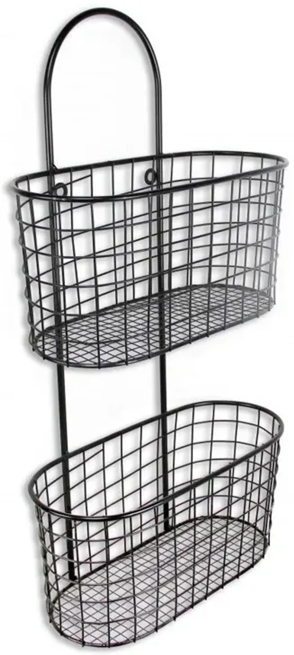 Metal Wire Hanging Storage - Black