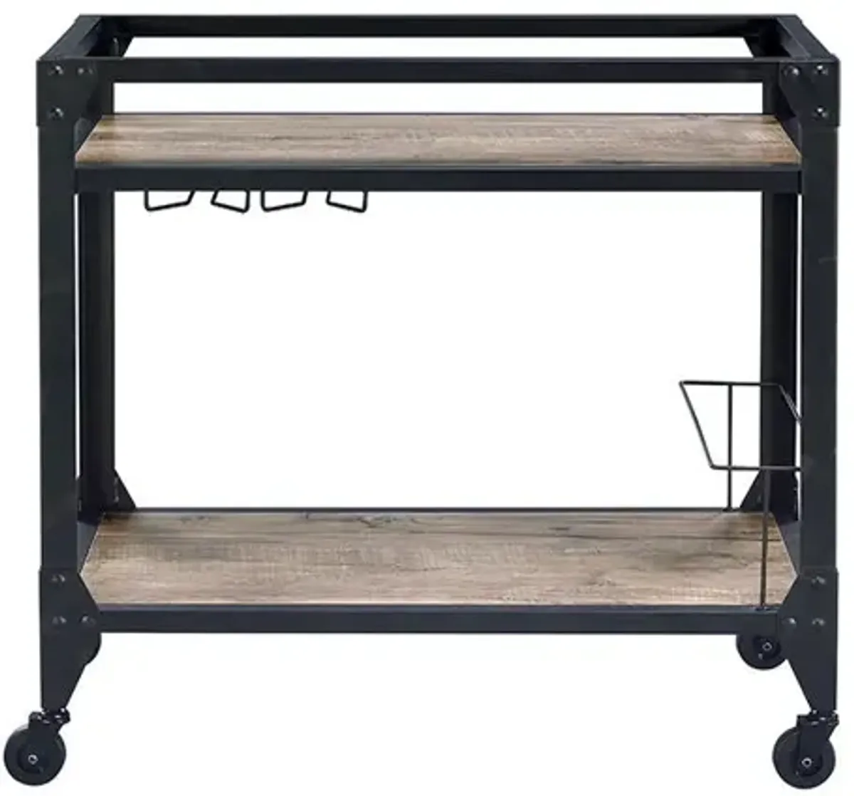 Metal, Serving Cart - Black