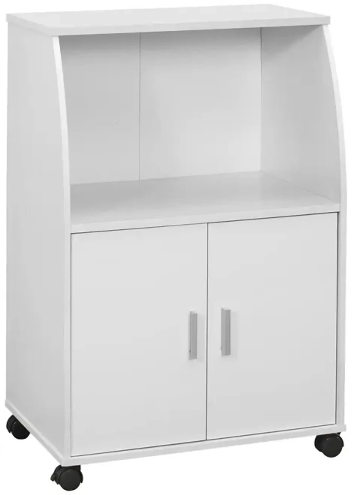 Particle Board Laminate Kitchen Cart - White