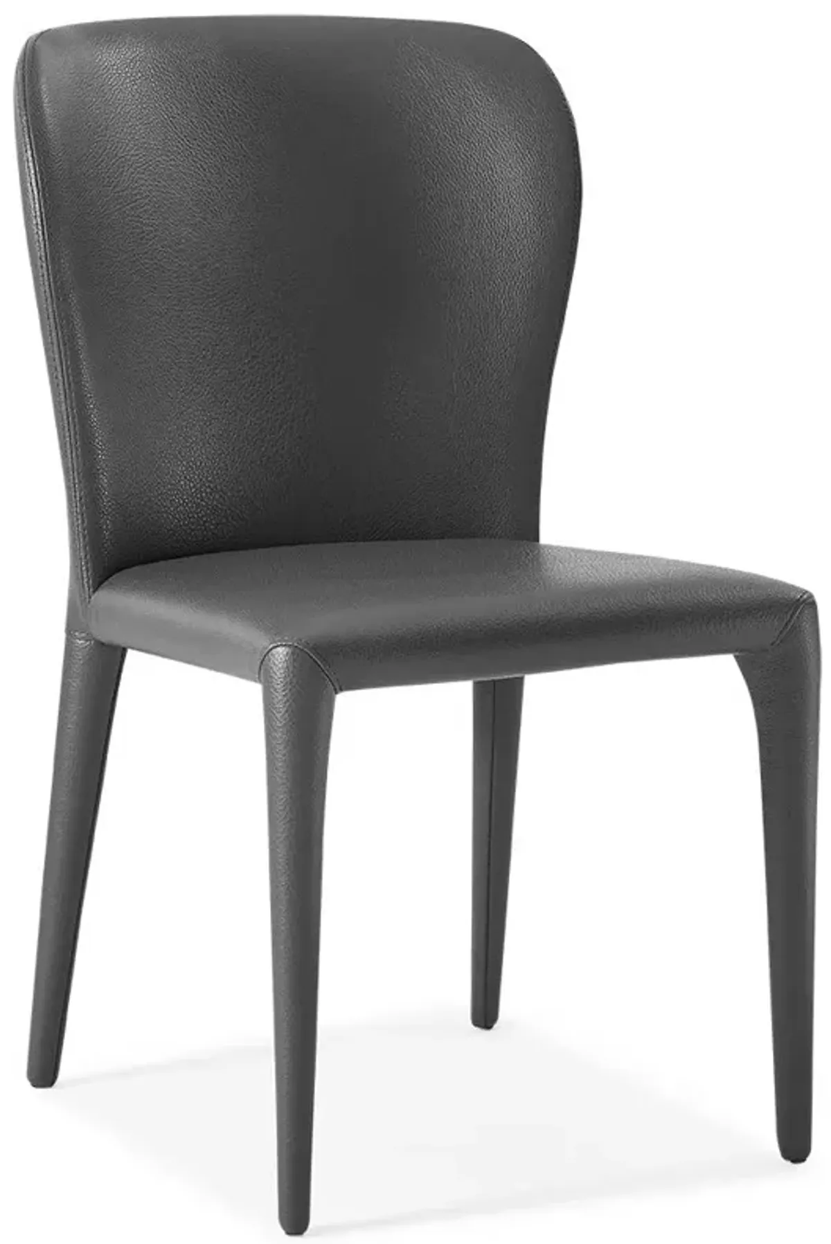 35" Faux Leather Dining Chairs (Set of 2) - Gray