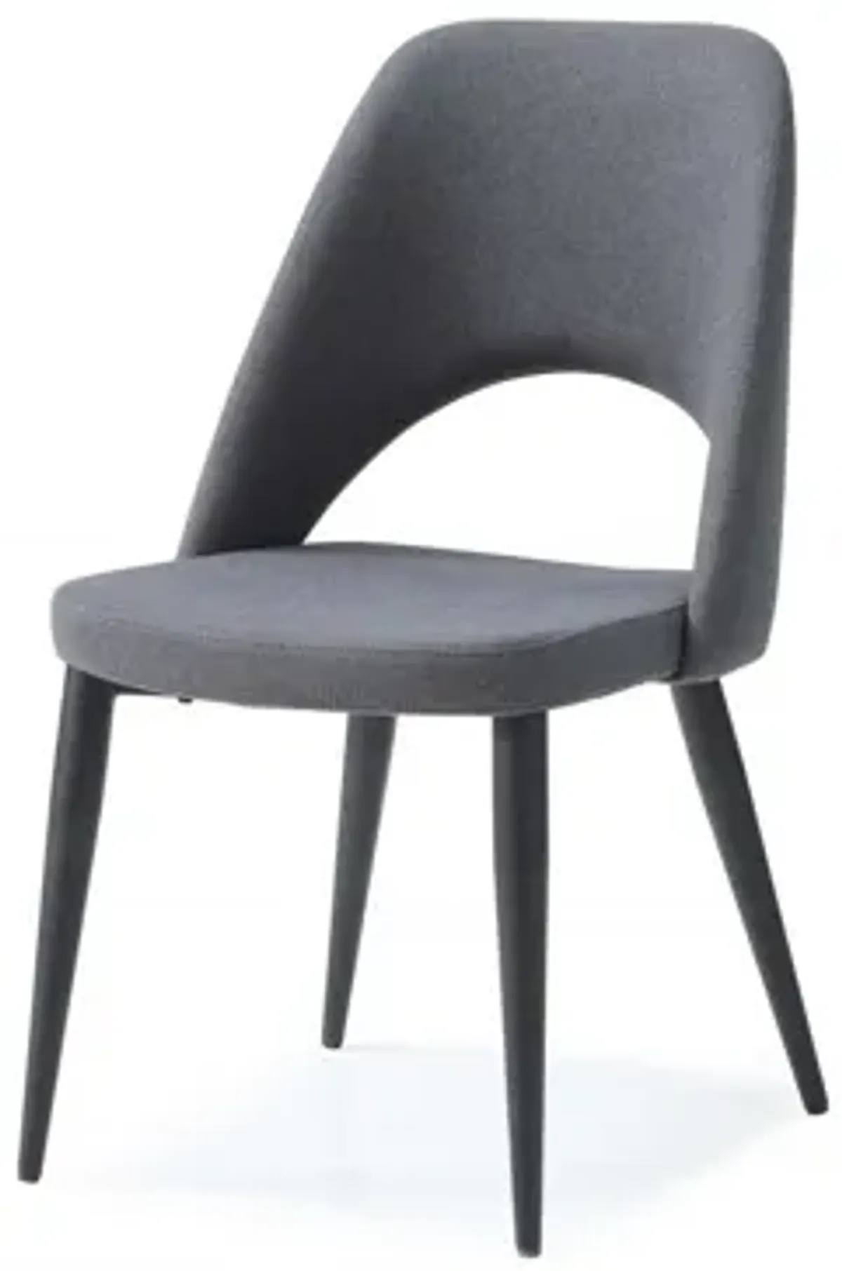 Faux Leather Metal Dining Chairs (Set of 2) - Blue