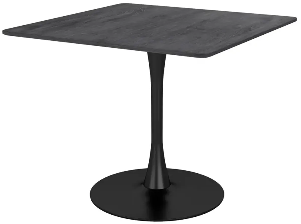 Steel Dining Table - Black