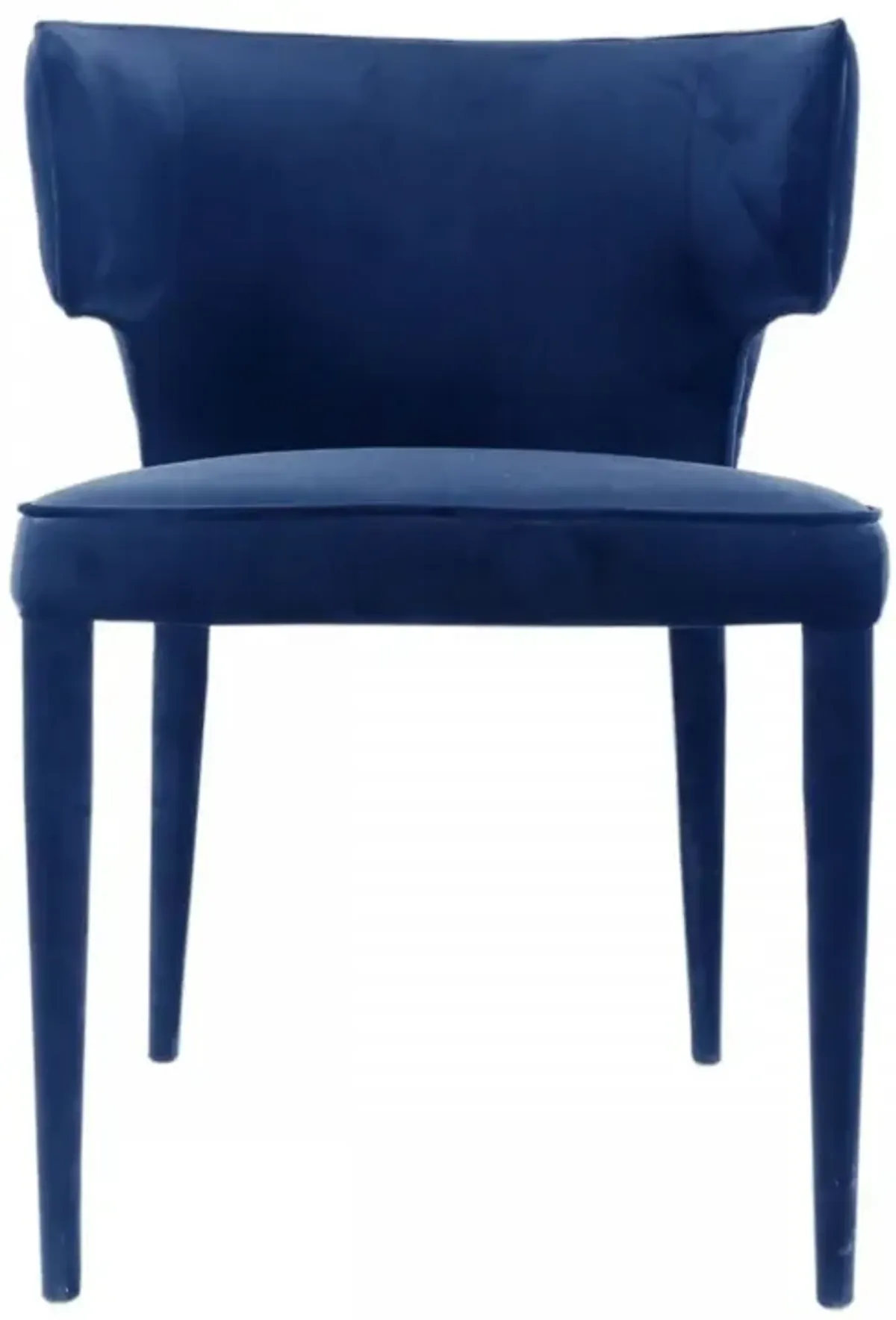Velvet Wrapped Dining Chair - Blue
