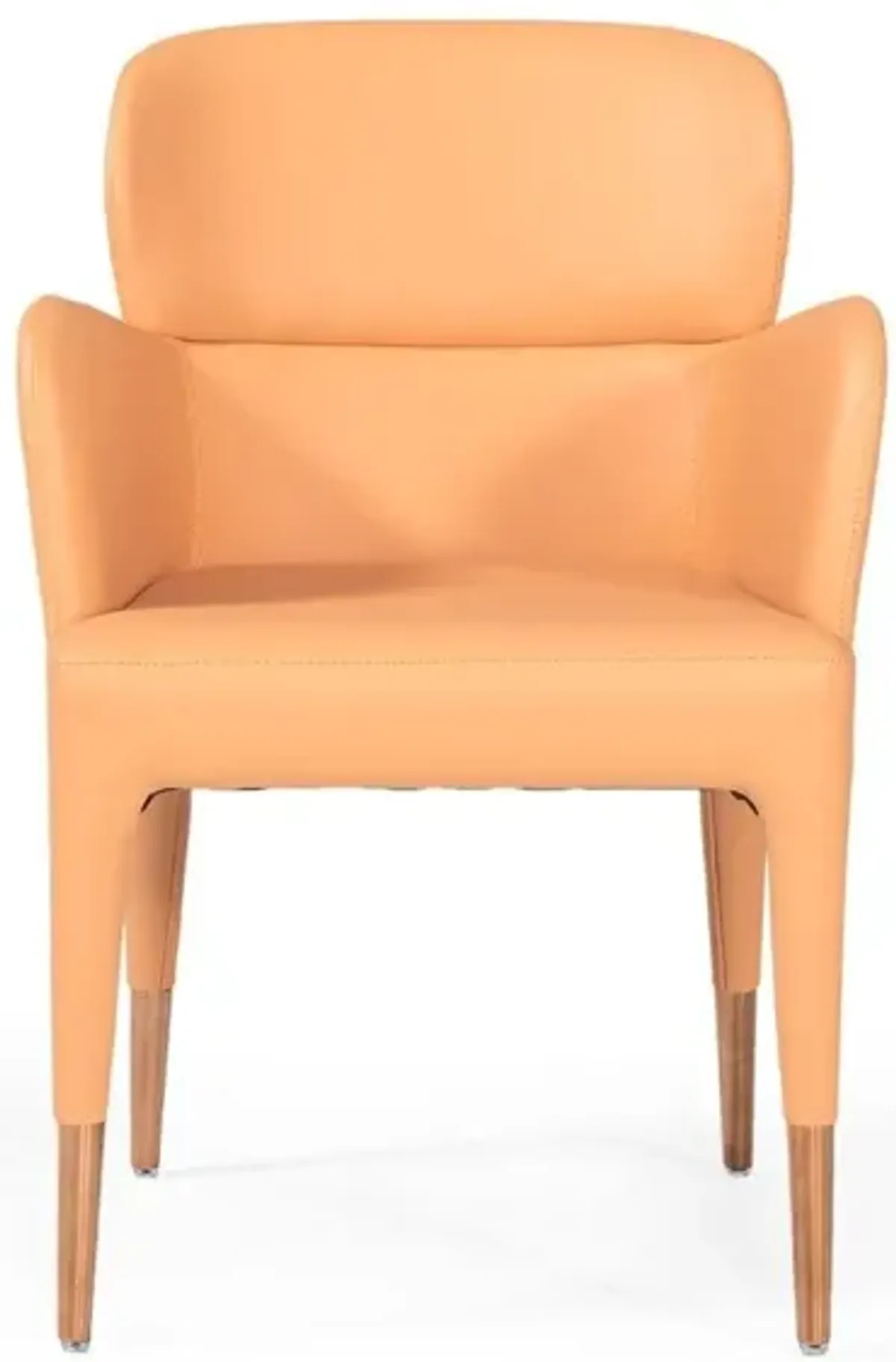 Rosegold Dining Chair - Peach