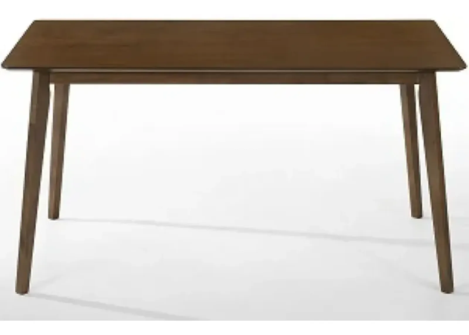 Rectangular Solid Wood Dining Table - Walnut