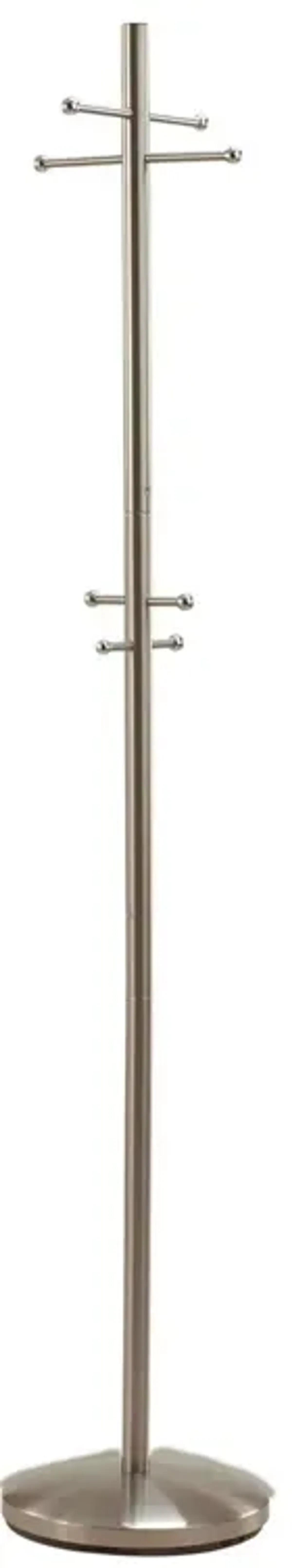 Coat Rack - Brushed Steel