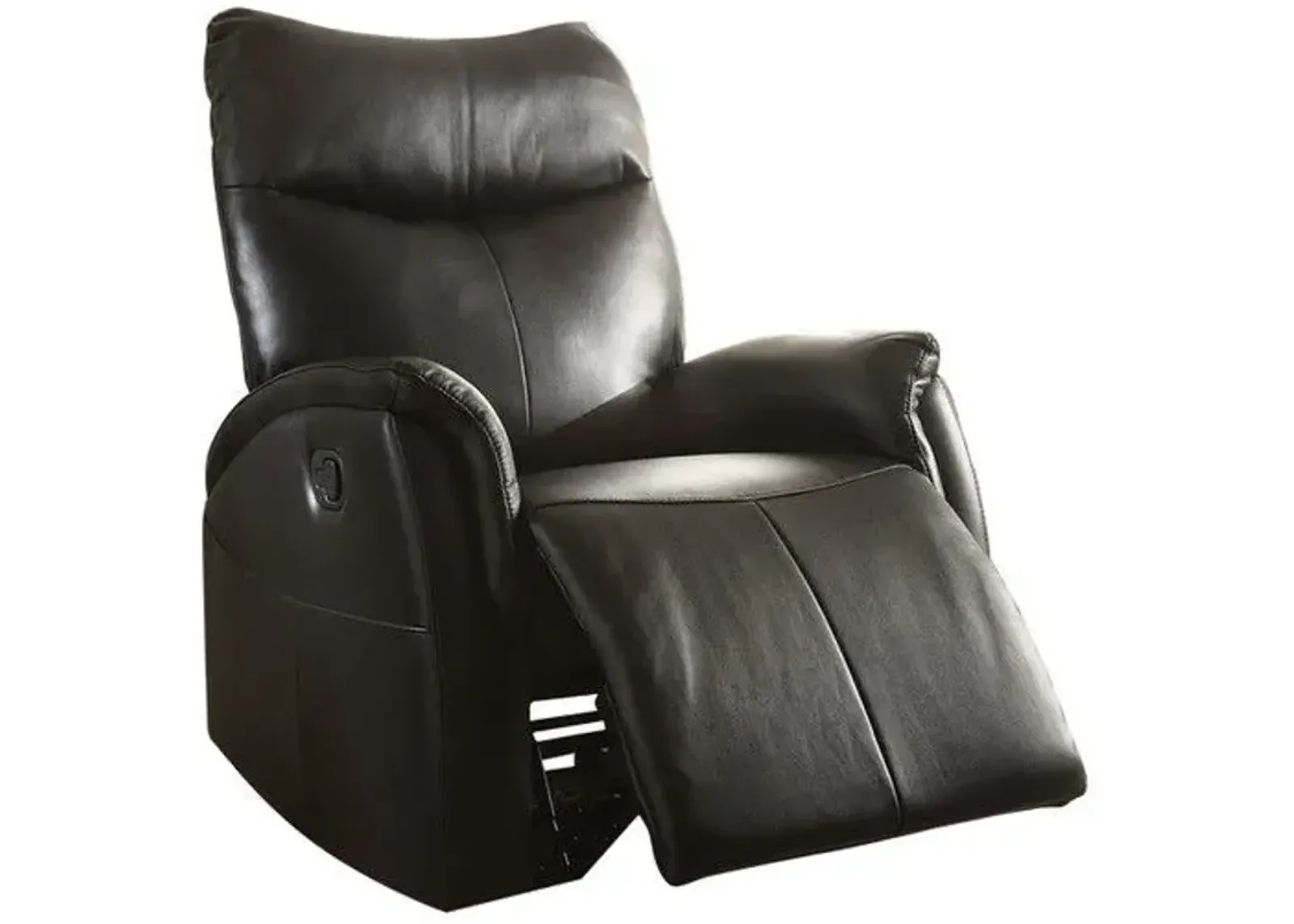 Leather-Aire Motion Recliner - Black