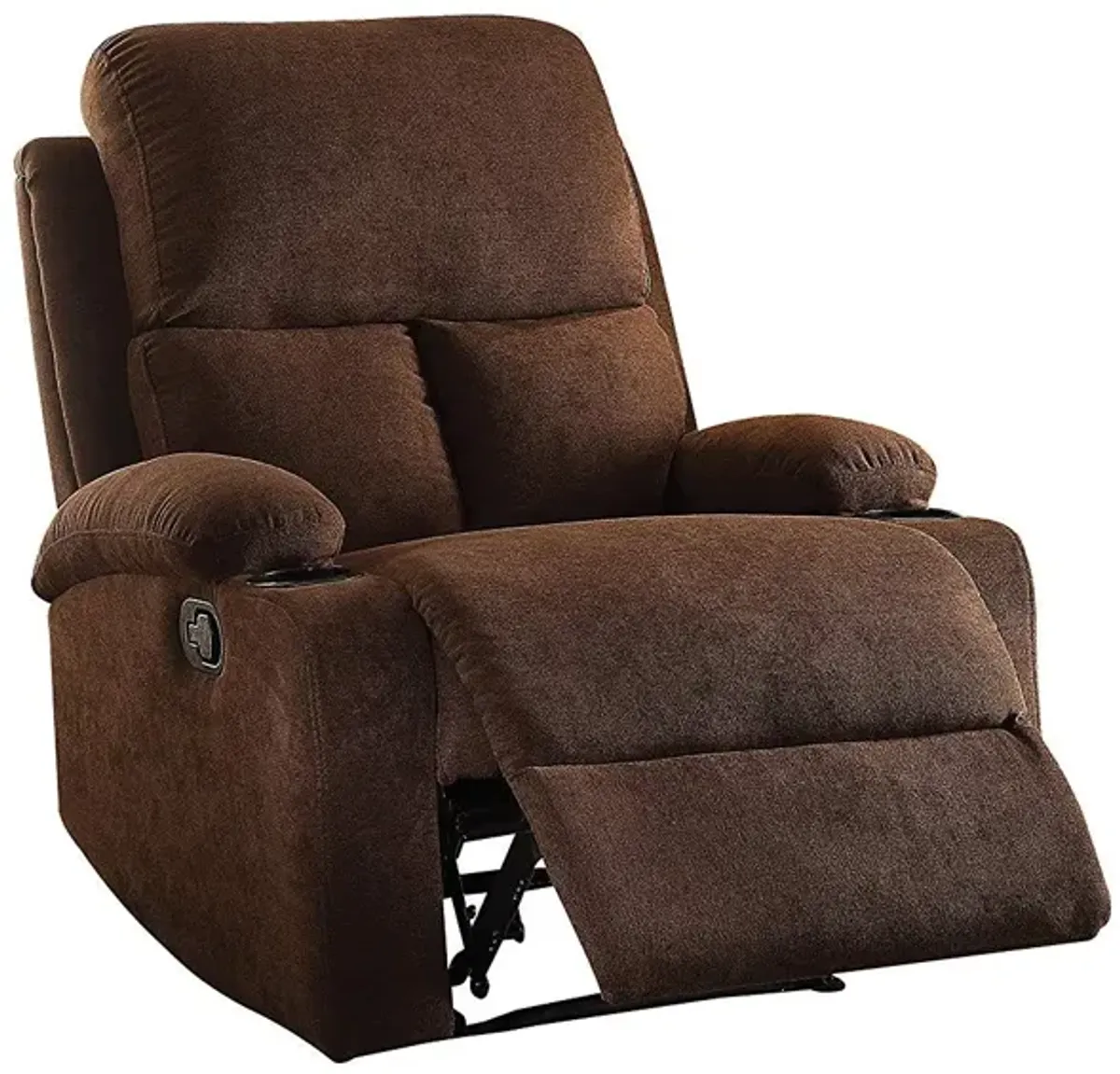 Linen Recliner - Chocolate