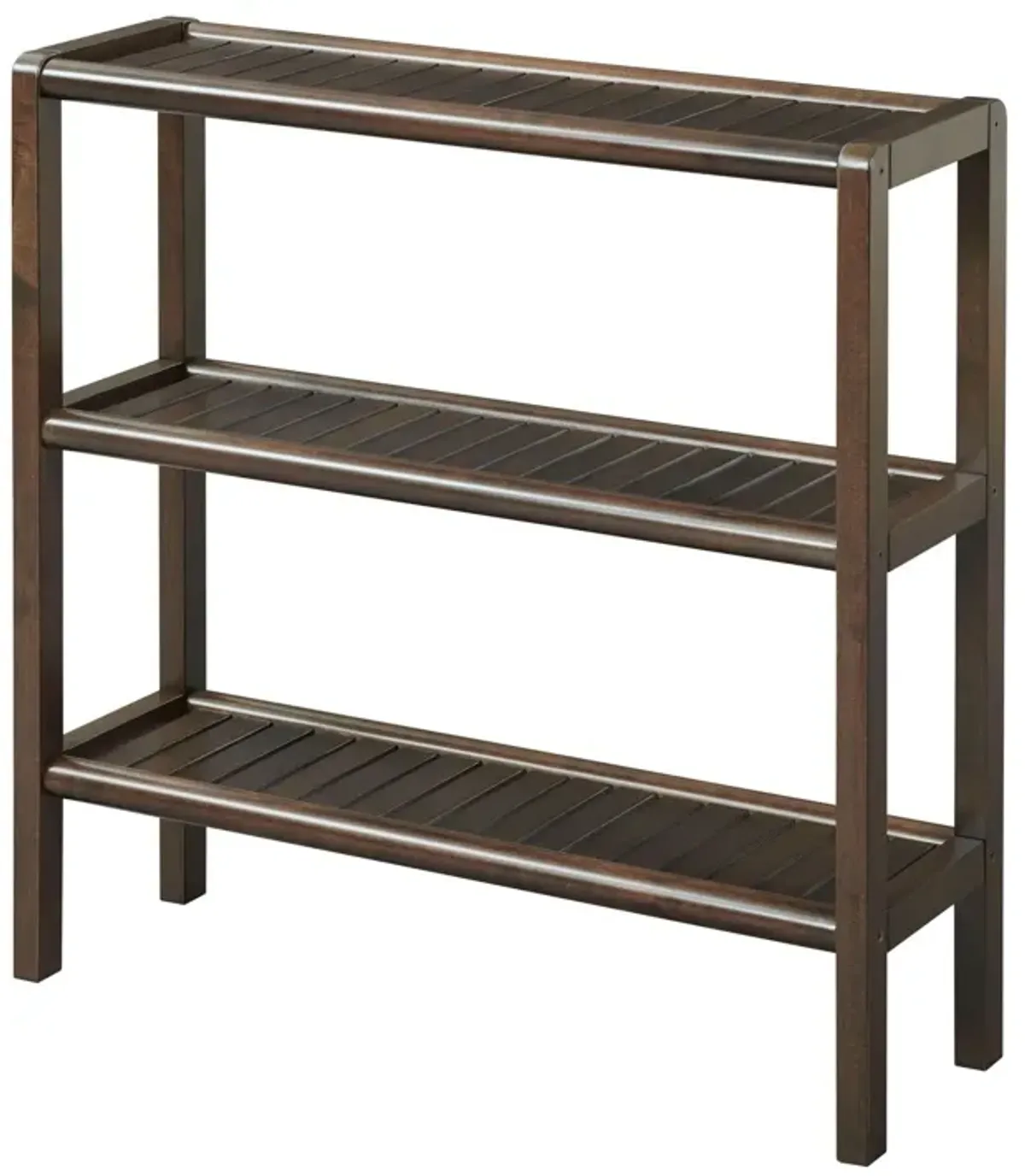 Shoe Rack Shelving Unit - Espresso Brown