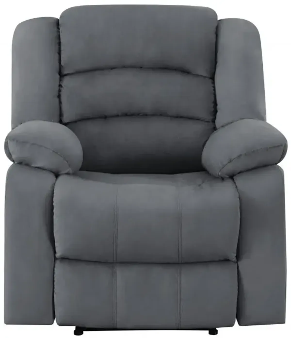 Contemporary Fabric Chair - Gray