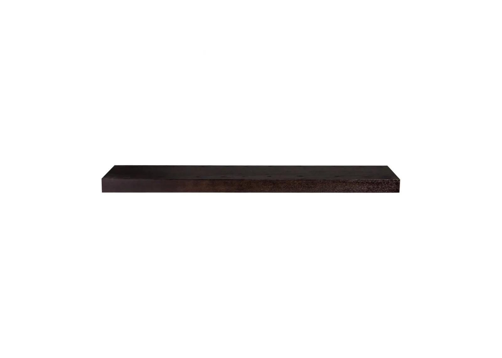 Wooden Wall Mounted Floating Shelf - Espresso