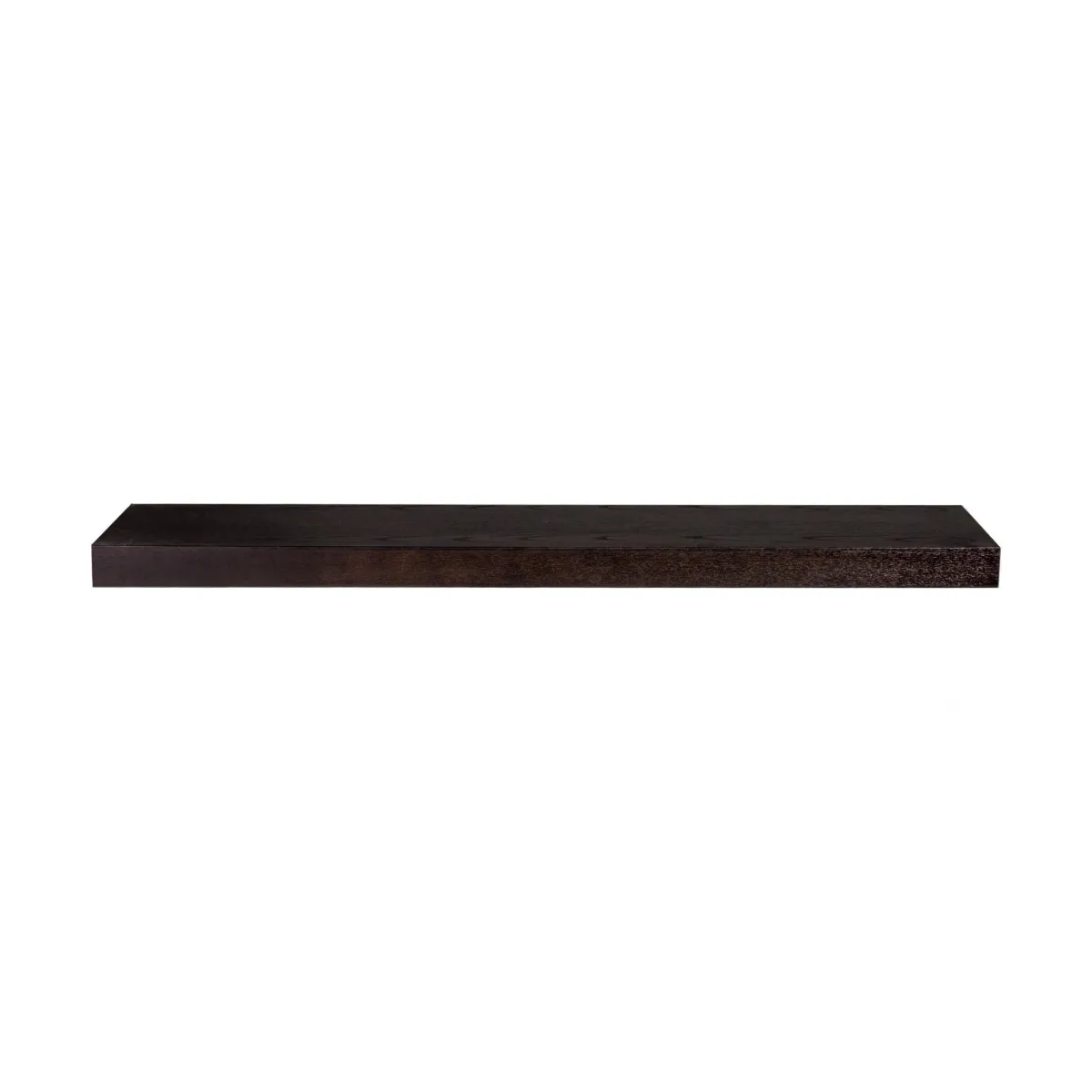 Wooden Wall Mounted Floating Shelf - Espresso