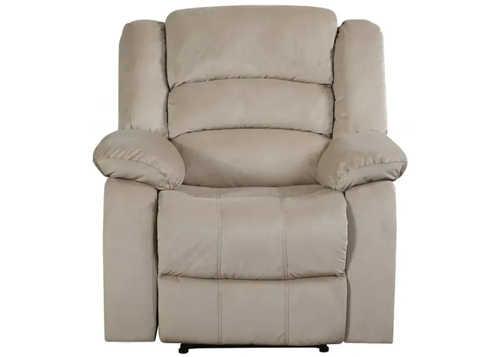 Contemporary Fabric Chair - Beige