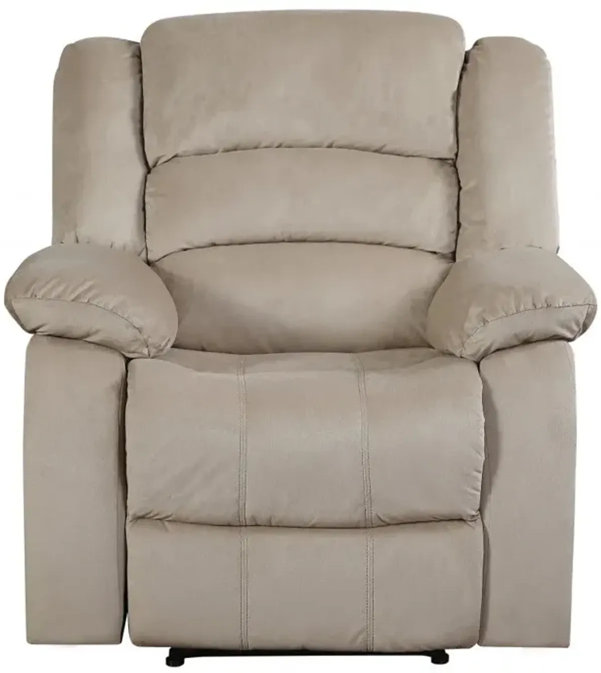 Contemporary Fabric Chair - Beige