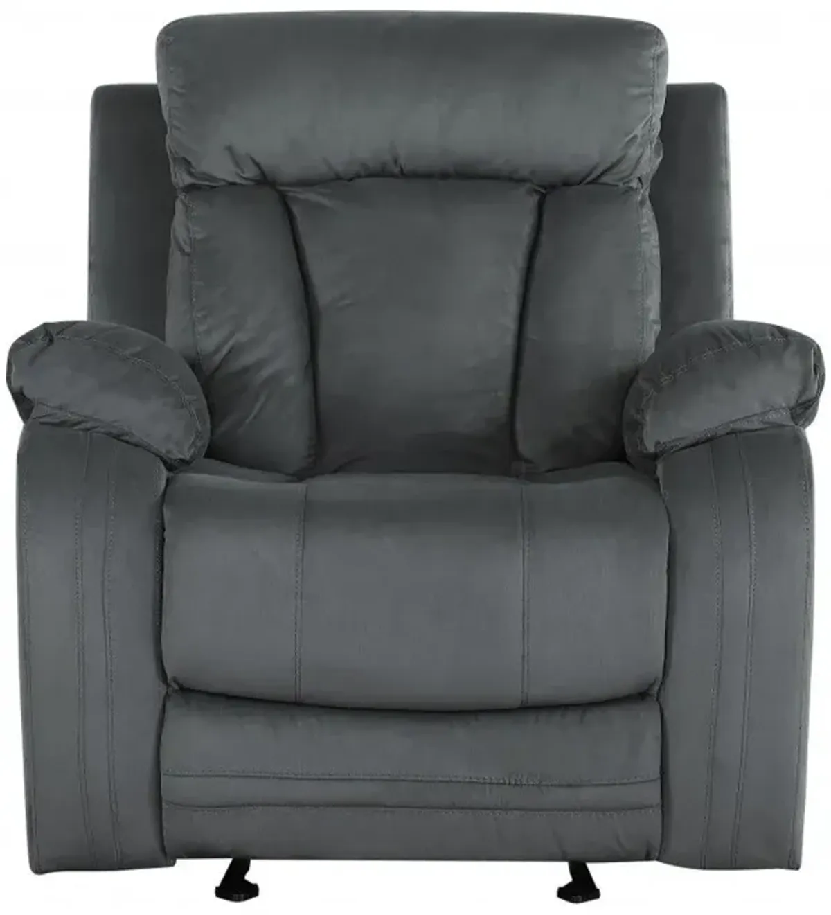 Modern Fabric Chair - Gray