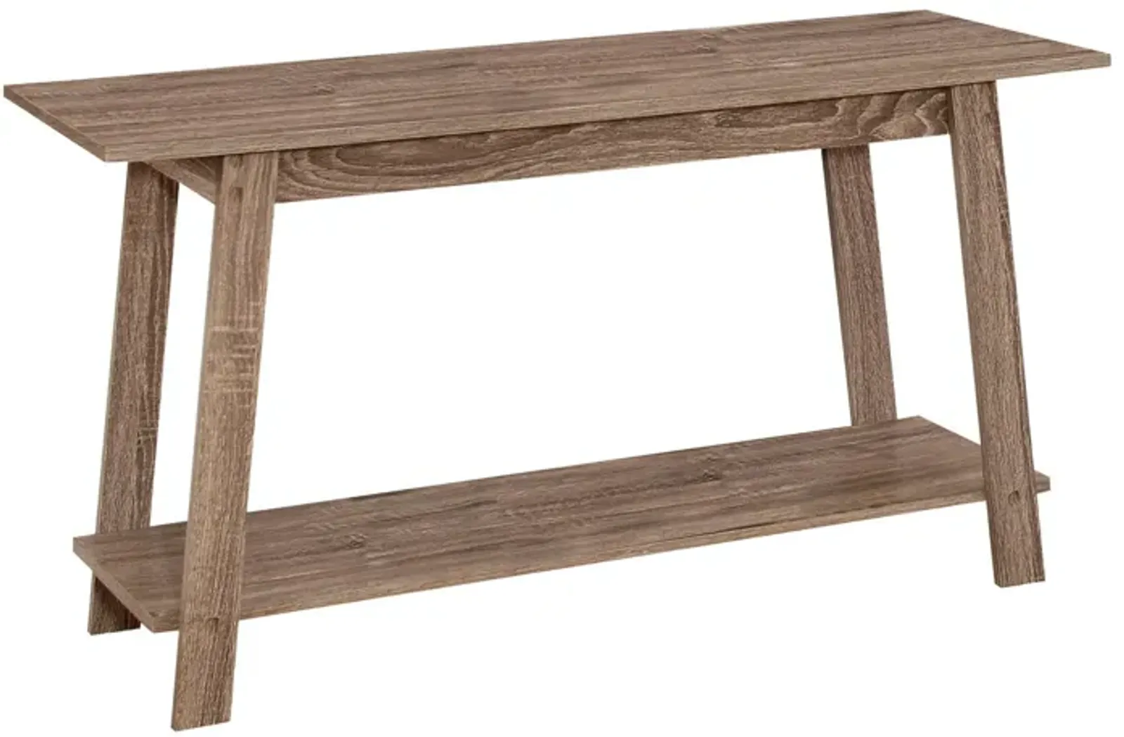 Particle Board Laminate TV Stand - Dark Taupe