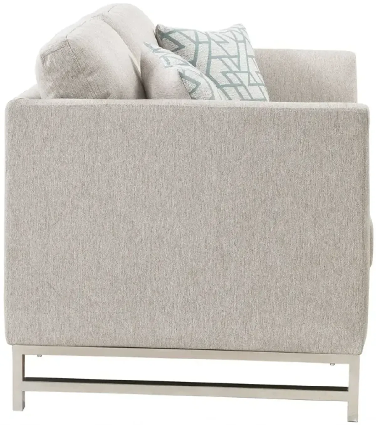 Loveseat - Silver