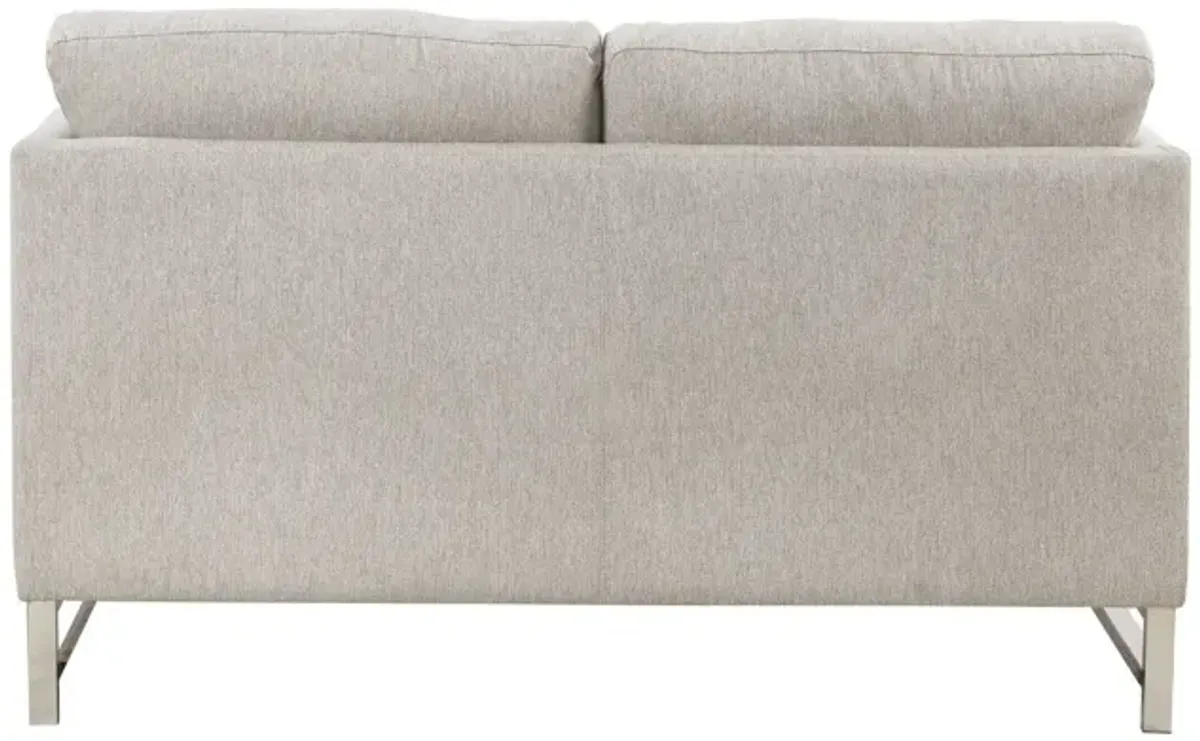 Loveseat - Silver