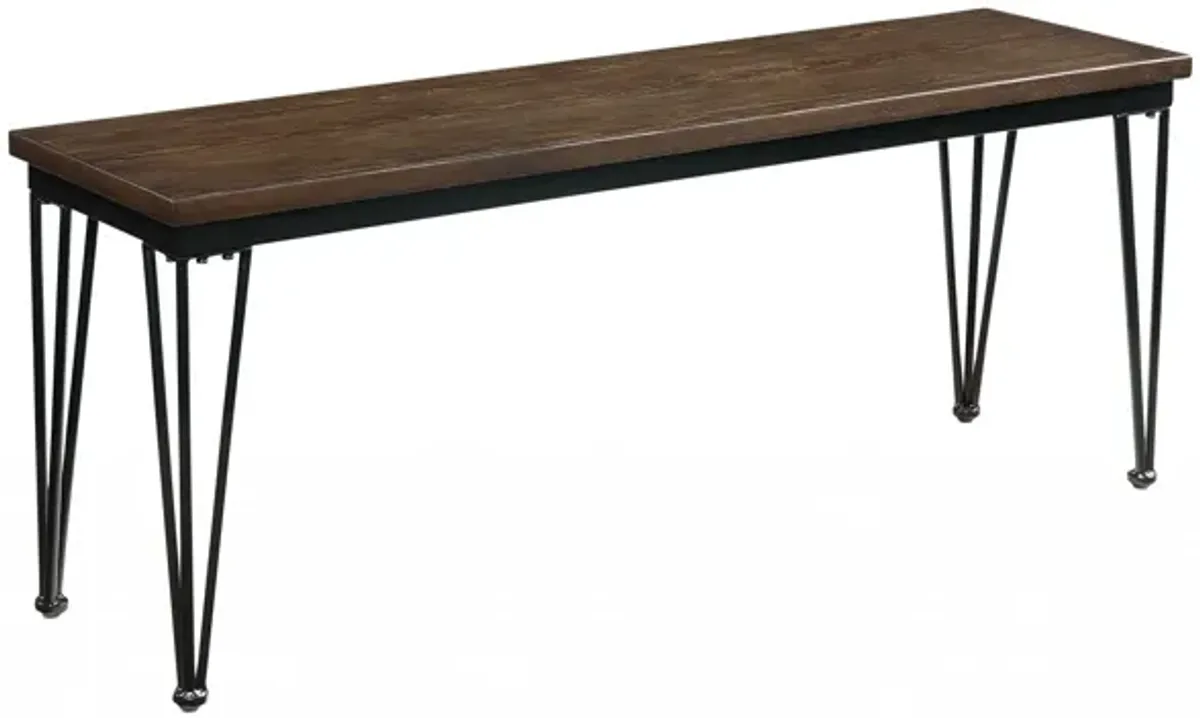 Dining Bench - Brown / Black