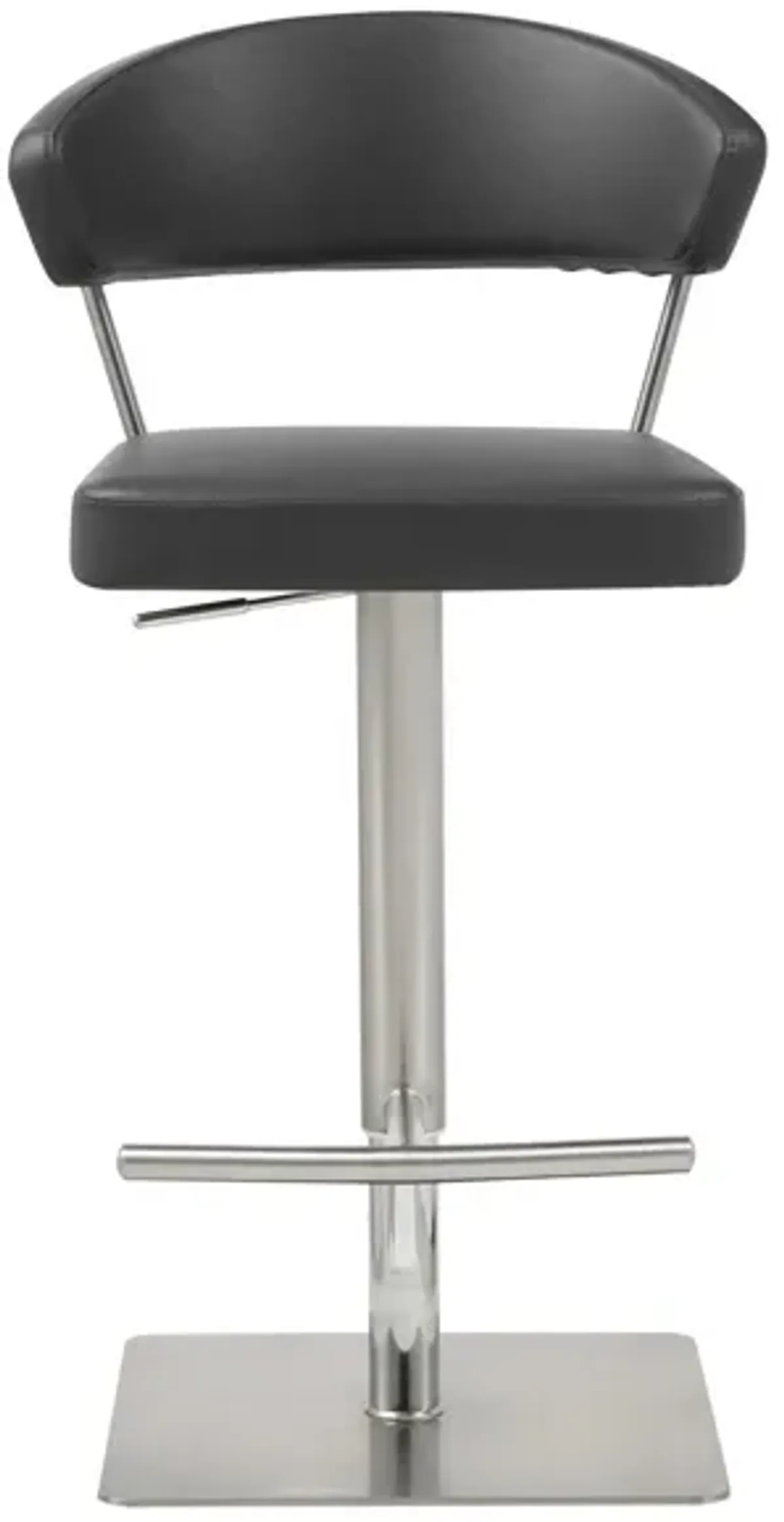 Stainless Steel Bar Chair - Black / Silver