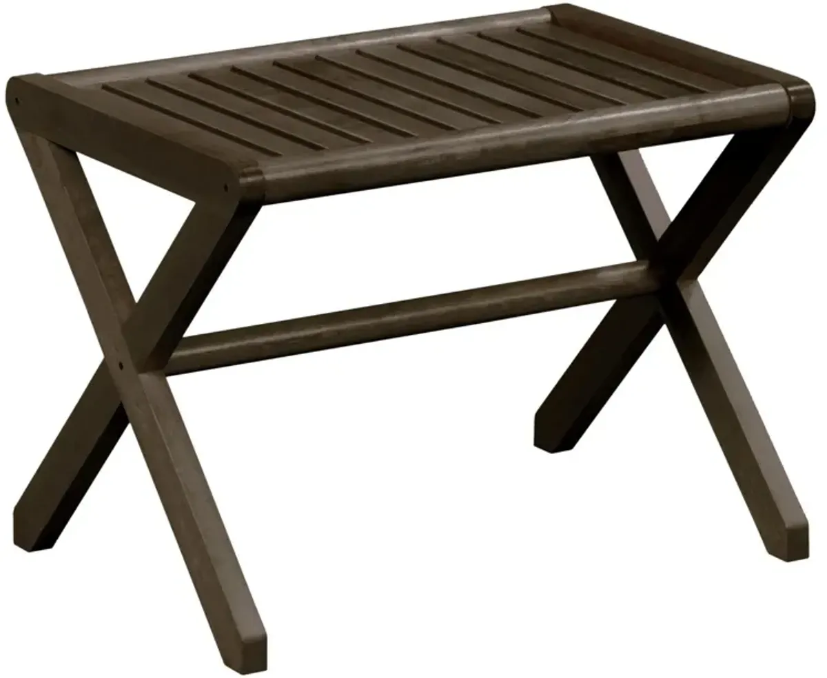 Bench / Bar Chair - Dark Brown