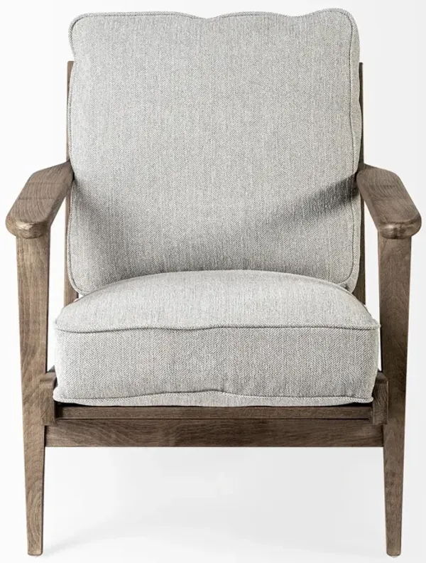 Fabric Arm Chair - Gray