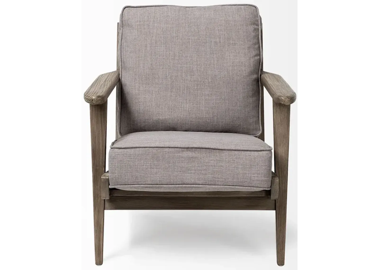 Arm Chair - Gray / Brown