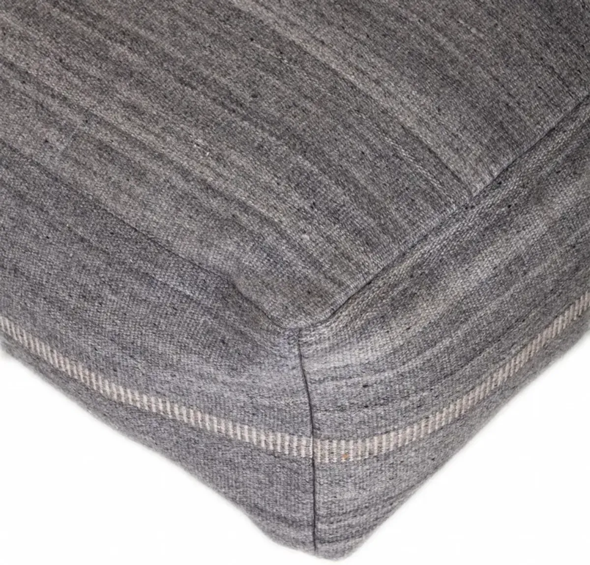 Stylish Pouf - Steel Gray