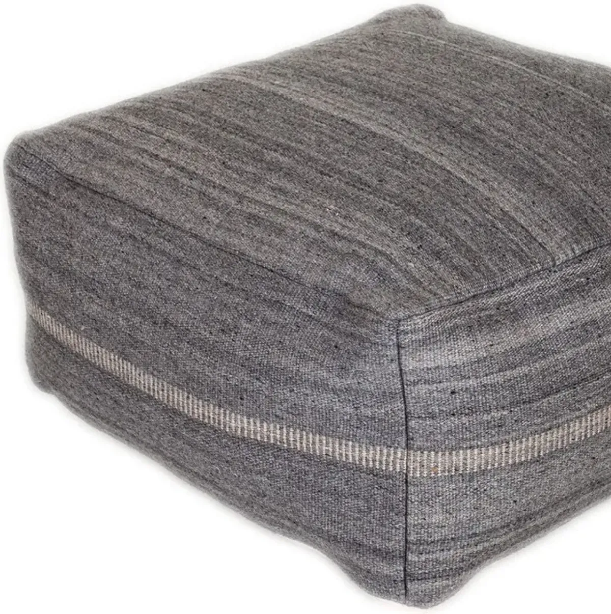 Stylish Pouf - Steel Gray