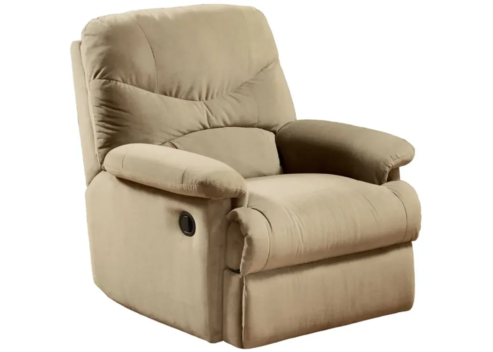 Microfiber Recliner - Beige