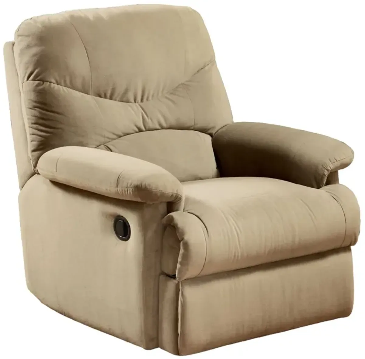 Microfiber Recliner - Beige