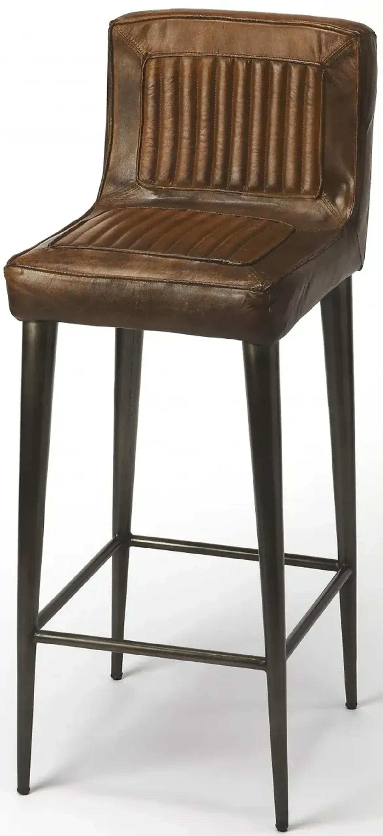 42" Bar Chair - Brown / Black