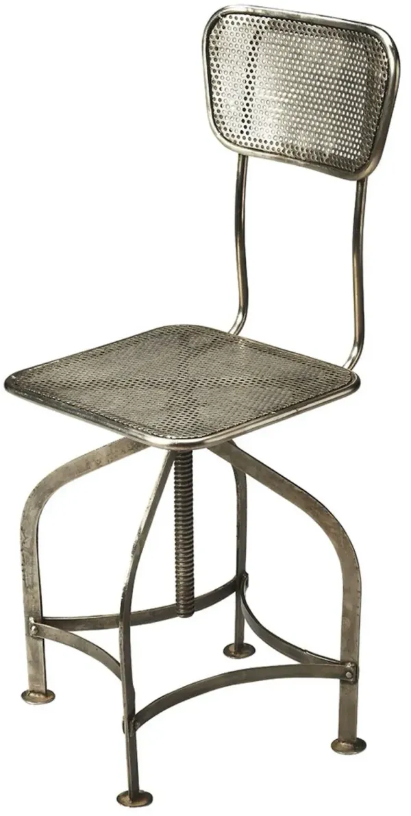 Wood Swivel Side Chair - Brown