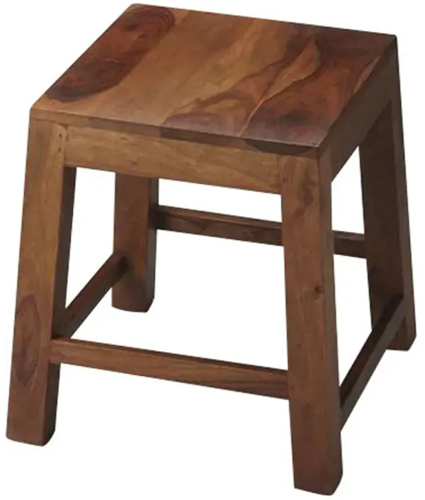 Ottoman 17" - Dark Brown