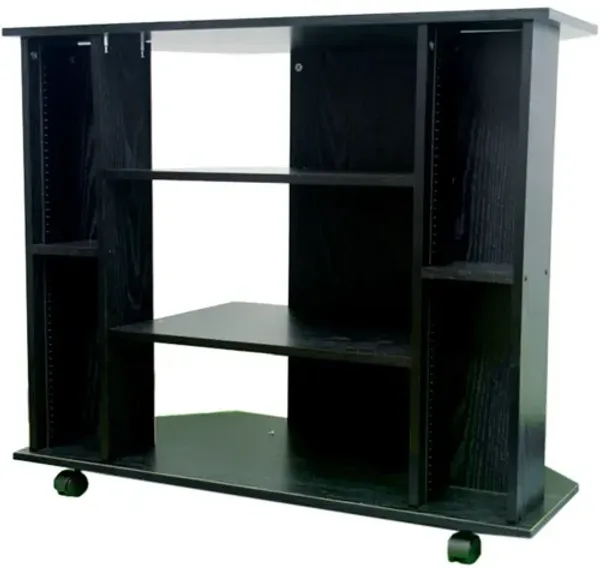 Open Shelving, TV Stand - Black